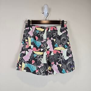 Patagonia Kids Size XL/14 Baggies Shorts 5" Inseam Lined Anacapa Forge Grey